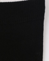 Falke Mercerised Cotton Anklet Socks Black Photo