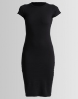 Utopia Basic Knit Dress Black Photo