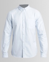 New Look Oxford Long Sleeve Shirt Light Blue Photo