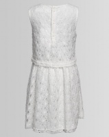 London Hub Fashion Crochet Dress White Photo