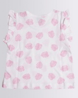 Kapas Baby Delicious Monster Frilly Vest Pink Photo