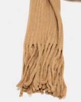 Joy Collectables Soft Chenille Scarf Tan Photo
