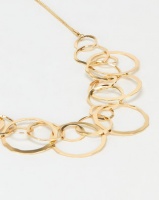 All Heart Multi Ring Necklace Gold Photo
