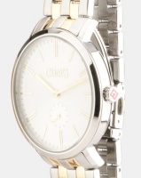 CHAPS Stainless Steel Strap Watch Two Tone Silver Photo