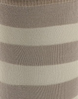 Falke Sheer Stripe Socks Mink Photo