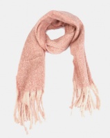 Lily Rose Lily & Rose Medium Knit Scarf Dusty Pink Photo