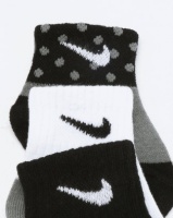 Nike Baby 3 Pack Grip Socks Grey Photo