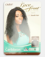 Outre Lace Front Wig Caribbean Bundle Hair Black Photo