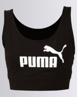 Puma Sportstyle Core ESS Logo Crop Top Black Photo