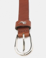 Polo Zoe Leather Belt Chestnut Photo