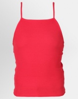 New Look Square Neck Cami Red Photo