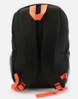 Soviet Beavers Nylon Medium Backpack Black/Orange Photo