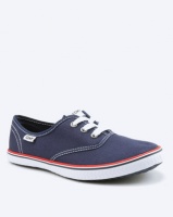 Tomy Takkies Youths Tomy With Red & Navy Foxing Stripe Sneakers Navy Photo