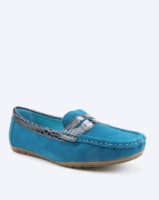Dolce Vita Tunis 506 Slip On Genuine Leather Shoes Royal Blue Photo