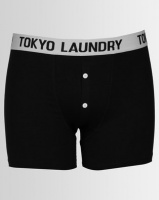 Tokyo Laundry 2pk Maldon Black Bodyshorts Purple/Grey Photo
