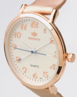 You I You & I Numbers Small Face Watch Rose Bronze Photo