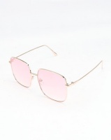 You I You & I Large Sunglasses Gold and Pink Photo