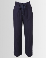 G Couture High Waist Pallazo Pants Navy Photo