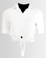 Royal T Buttoned Chambray Shirt White Photo