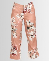 Royal T Floral Print Trousers Rust Photo