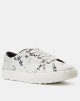 North Star Floral Sneakers White Photo