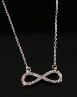 Lily Rose Lily & Rose Infinity Necklace Silver-Toned Photo