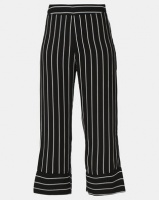 G Couture Striped Pants Black Photo