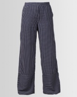 Gallery Clothing Wide Leg Pants Navy Stripe Photo