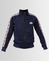 Umbro X Misguided Tape Sleeve Tricot Track Top Patriot Blue Photo