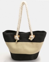 G Couture Straw Bag Beige Photo