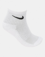 Nike Performance Dri-Fit Basic Quarter Socks White Photo