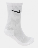 Nike Performance Dri-Fit Basic Crew Socks White Photo