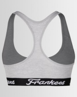 Frankees Plain Crop Top Grey Photo