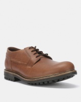 Bronx Men Sasso Leather Lace Ups Brown Photo