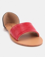 Miss Black Mbali Flat Sandals Red Photo