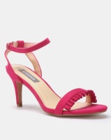 Utopia Frill Barely There Heels Pink Photo