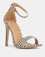 Public Desire Avril Barely There Heels Gingham Photo