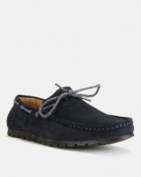 Utopia Casual Bow Moccasins Navy Photo