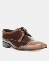Barker Status Lace Up Leather Formal Shoes Brown Photo