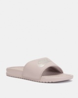 Nike Benassi "Just Do It." Sandals Particle Rose/Metallic Silver Photo