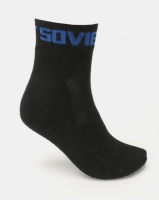 Soviet Detroit 2 Pack Low Cut Socks Black Photo