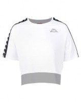 Kappa Banda Avant T-Shirt White/Black Photo