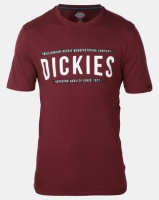 Dickies Charlestone T-Shirt Burgundy Photo