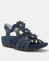 Butterfly Feet Onika Wedges Navy Photo