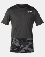Nike Performance Men's Breathe Short Sleeve Top HPRDRY 2L White/Anthracite Photo