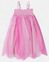 Fairy Shop Rainbow Rose Dress Soft Pink Photo