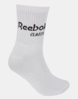 Reebok Classics Core Crew Socks 3PK White Photo