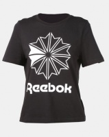 Reebok Classics Big Logo Graphic Tee Black Photo