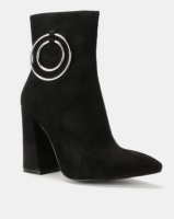 Courtney Cousins Ring Me Up Ankle Boots Black Photo