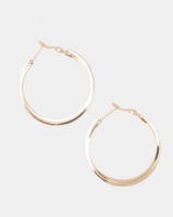 Lily Rose Lily & Rose Goldplated Double Twist Hoop Earrings Gold-toned Photo